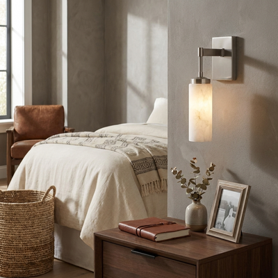 Mardenstone Alabaster Wall Sconce