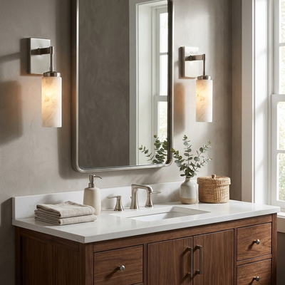 Mardenstone Alabaster Wall Sconce