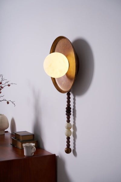 Olive Premium Nordic Art Marble Wall Light - Neutral Decor