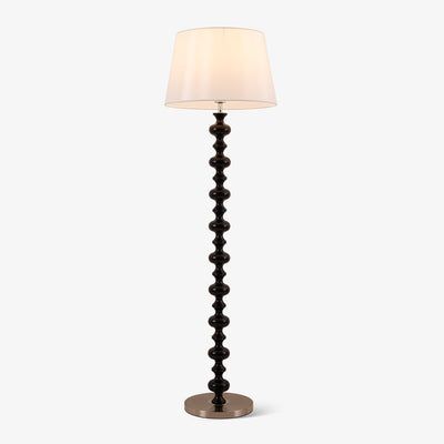Rildes Wood Fabric Floor Lamp