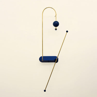 Curve Electrical Circuit Wall Lamp