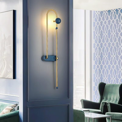 Curve Electrical Circuit Wall Lamp