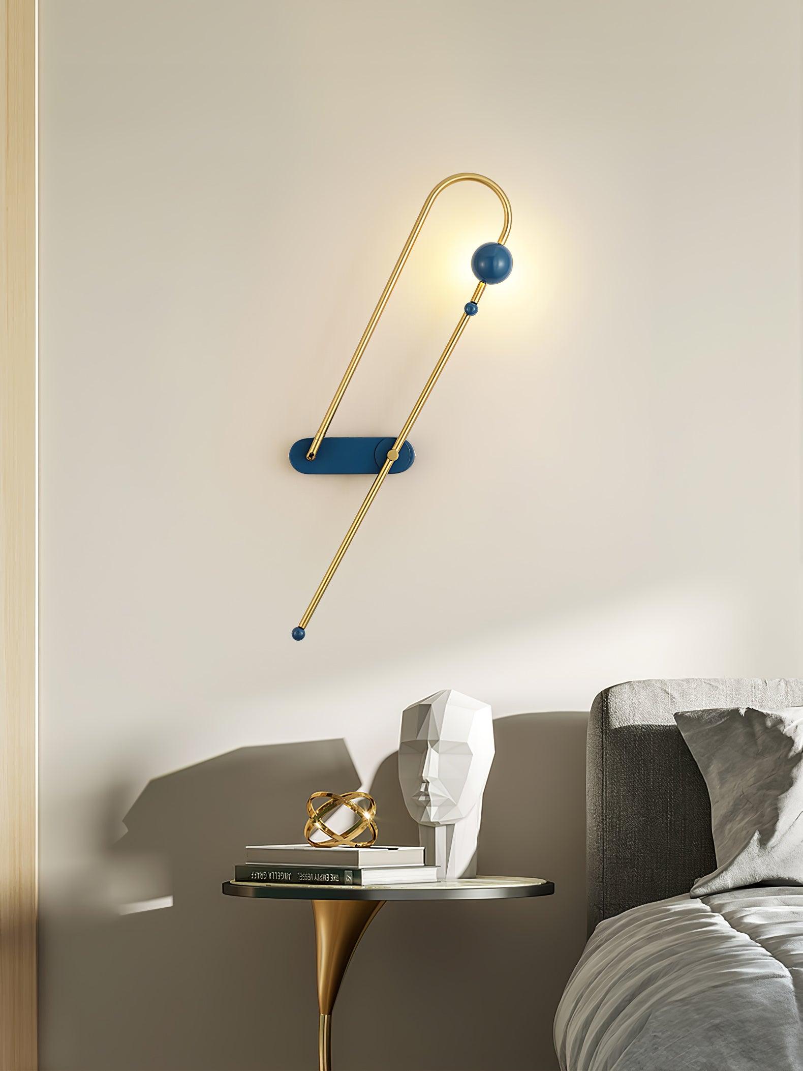 Curve Electrical Circuit Wall Lamp