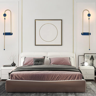 Curve Electrical Circuit Wall Lamp