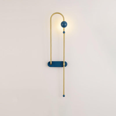 Curve Electrical Circuit Wall Lamp