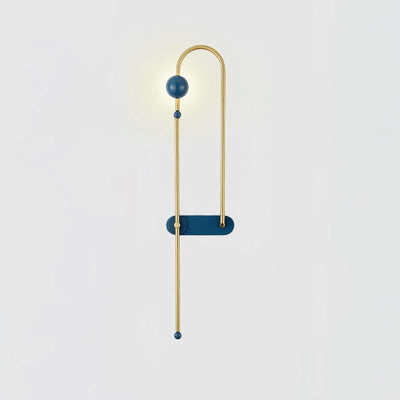 Curve Electrical Circuit Wall Lamp