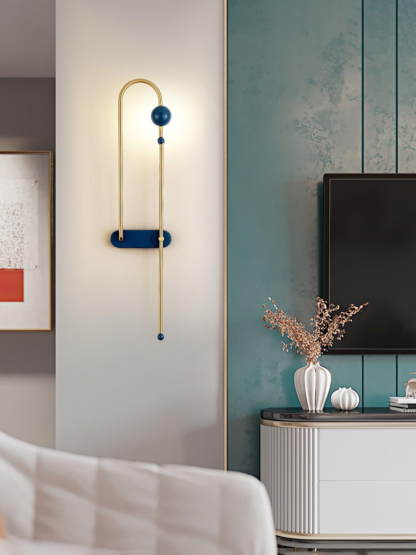 Curve Electrical Circuit Wall Lamp