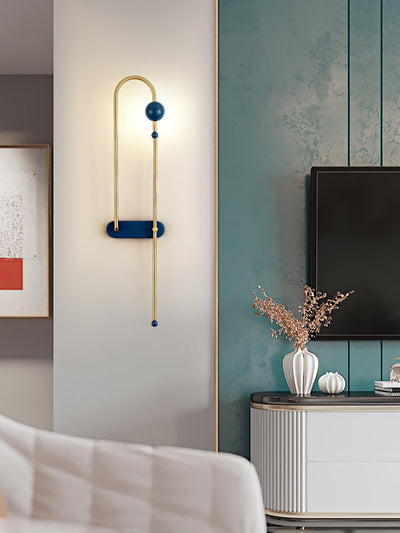 Curve Electrical Circuit Wall Lamp