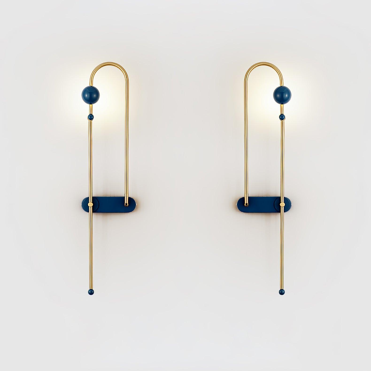 Curve Electrical Circuit Wall Lamp