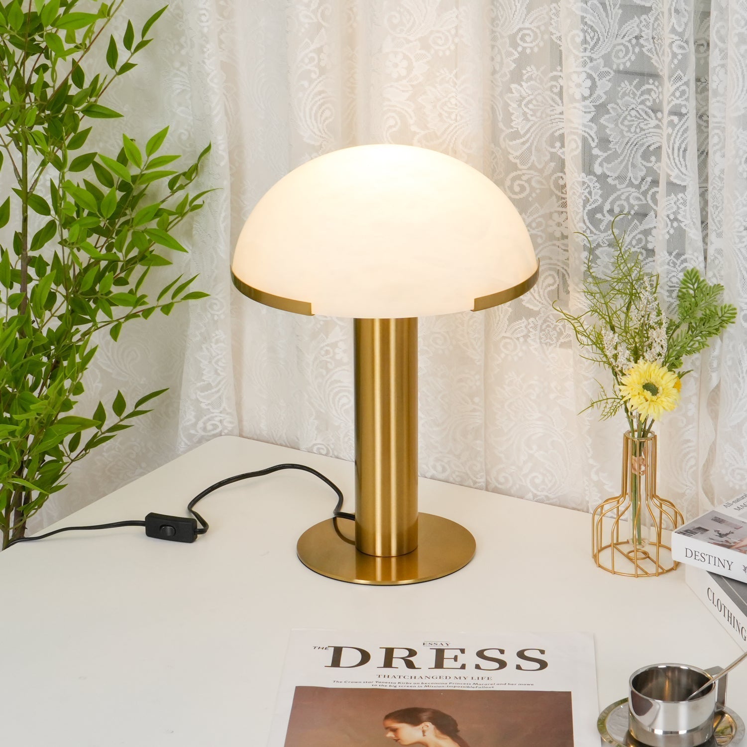 Keir Alabaster Table Lamp