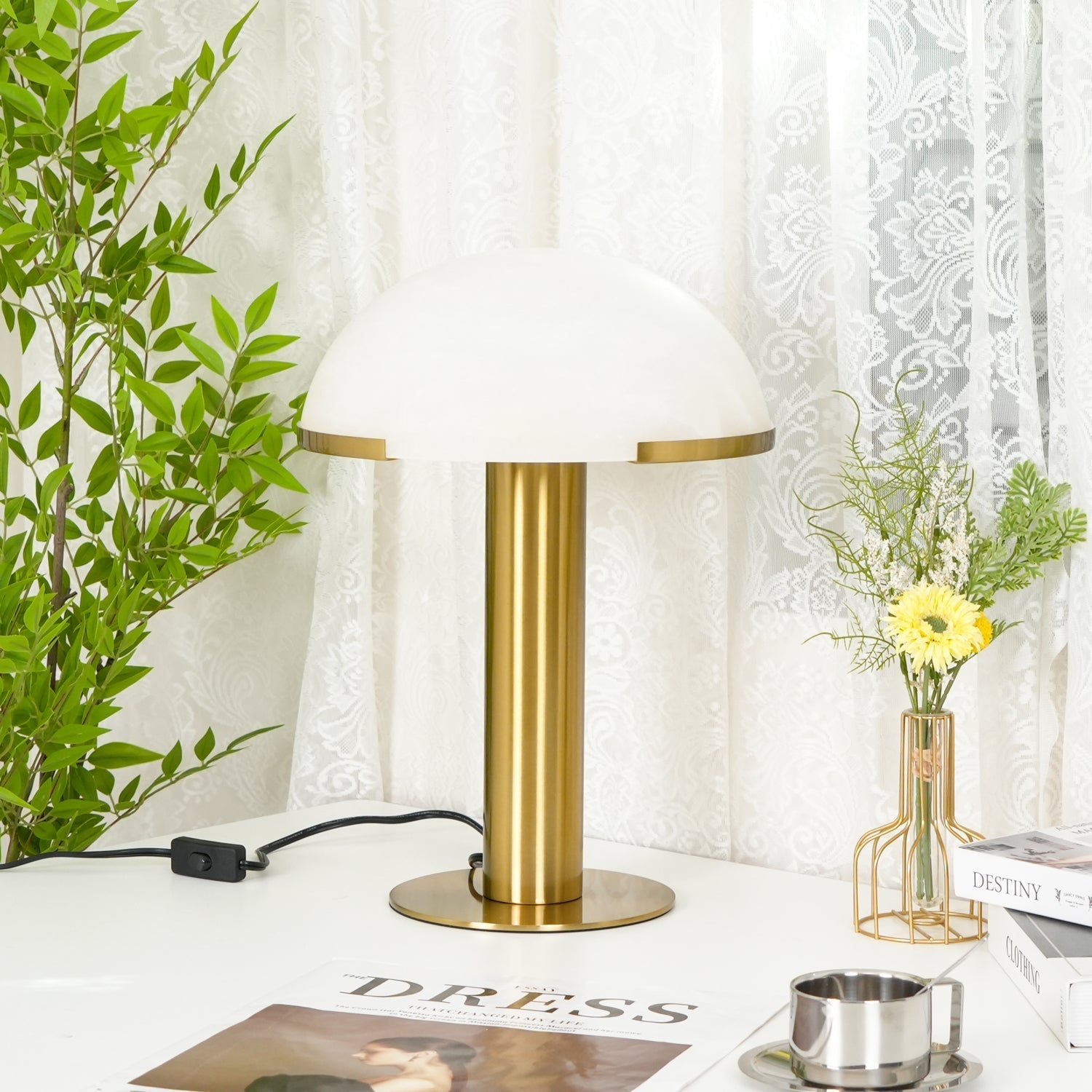 Keir Alabaster Table Lamp