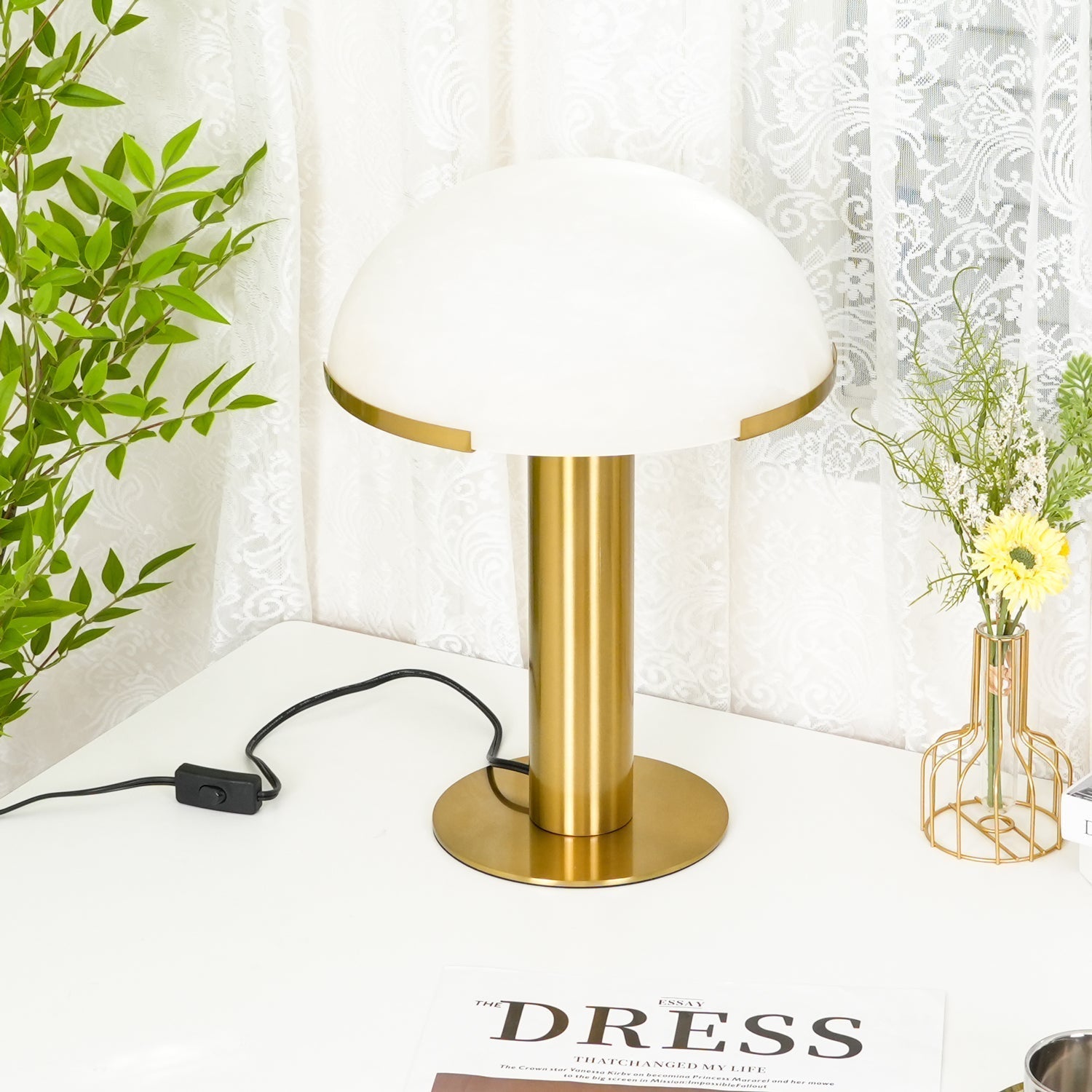 Keir Alabaster Table Lamp