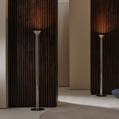 Evvaren Column Alabaster Floor Lamp