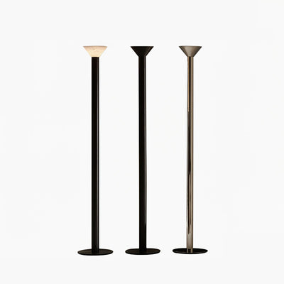 Evvaren Column Alabaster Floor Lamp