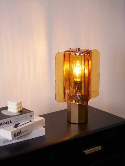 Aurelia Glass Table Lamp - Neutral Decor