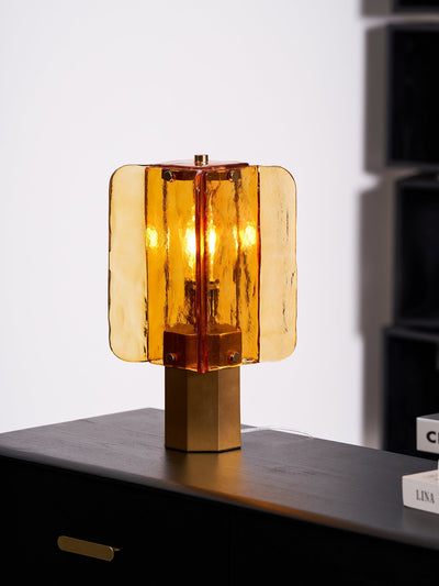 Aurelia Glass Table Lamp - Neutral Decor