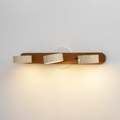 Neramere Travertine Duo Indoor Wall Light