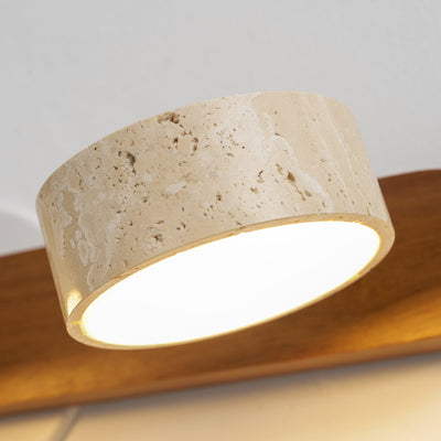 Neramere Travertine Duo Indoor Wall Light