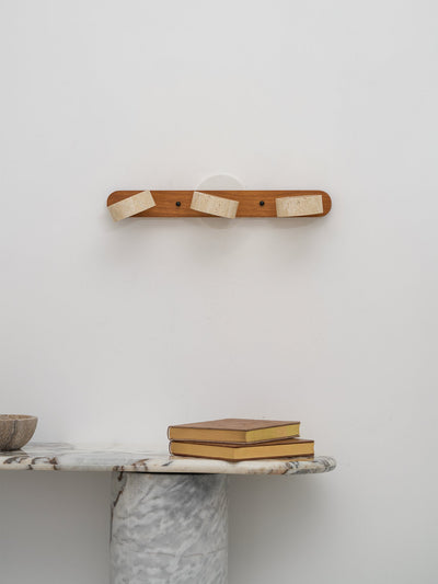Neramere Travertine Duo Indoor Wall Light