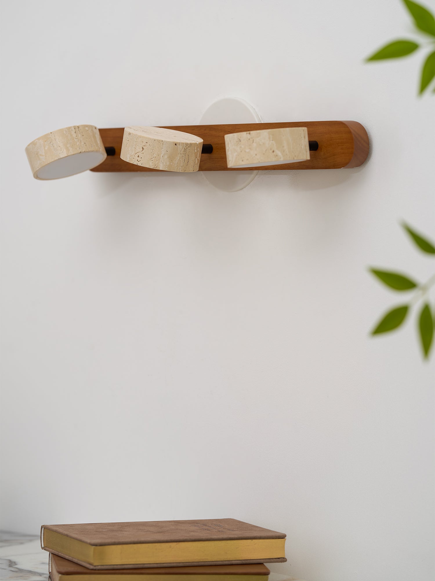Neramere Travertine Duo Indoor Wall Light