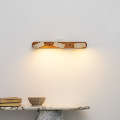Neramere Travertine Duo Indoor Wall Light
