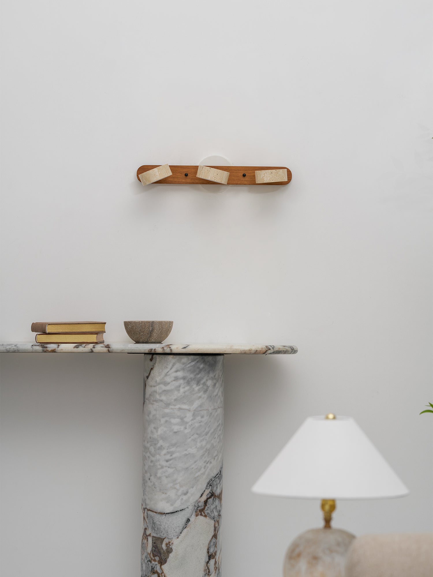 Neramere Travertine Duo Indoor Wall Light
