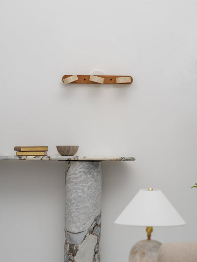Neramere Travertine Duo Indoor Wall Light
