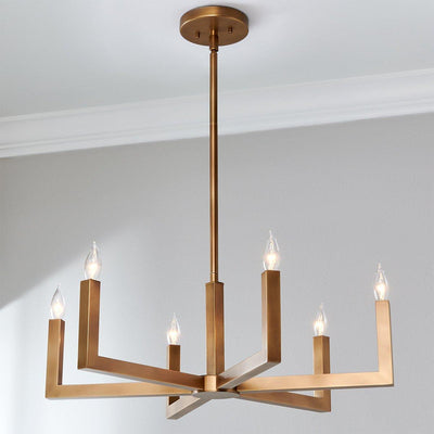 Aureelle Brass Chandelier