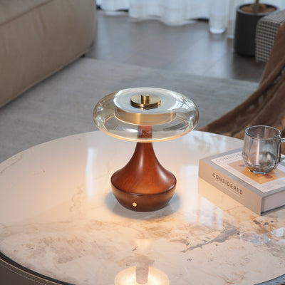 Orlan Wooden Vintage Table Lamp