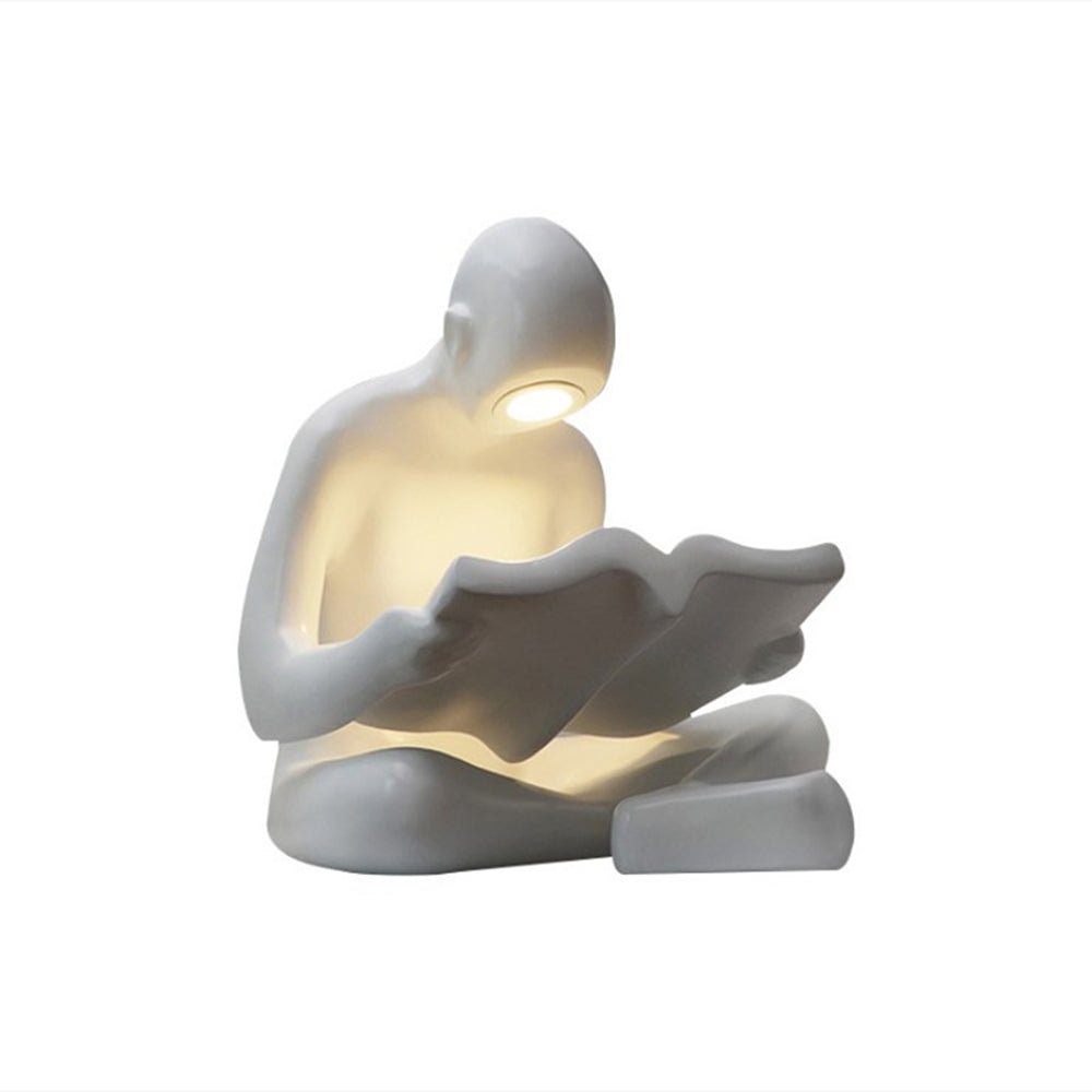 Terielia Reader Sculpture Table Lamp