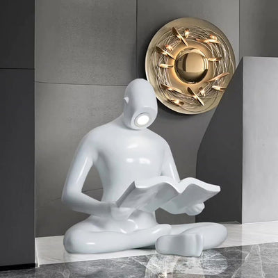 Terielia Reader Sculpture Table Lamp