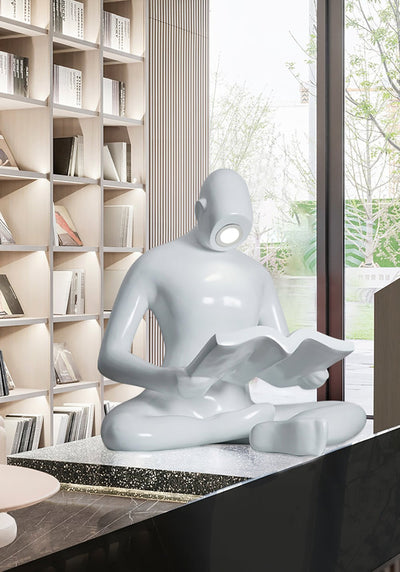 Terielia Reader Sculpture Table Lamp