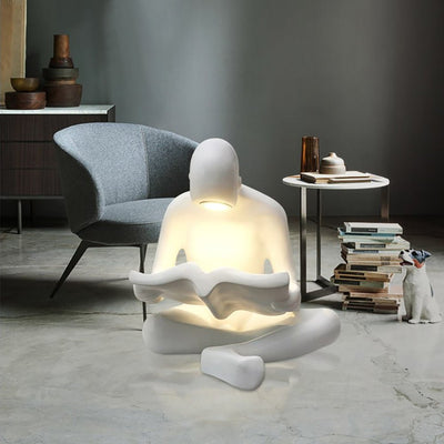 Terielia Reader Sculpture Table Lamp