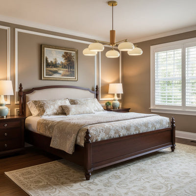 Clairview Elliptical Persimmon Chandelier