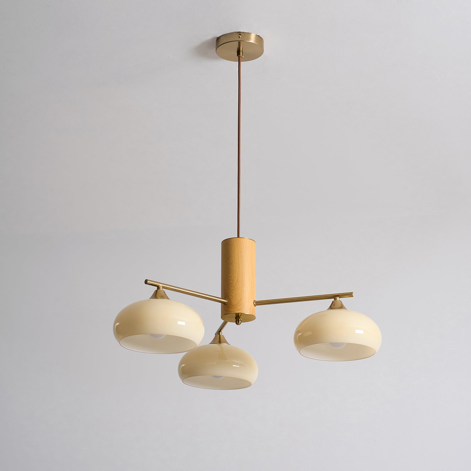 Clairview Elliptical Persimmon Chandelier