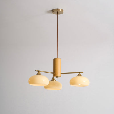 Clairview Elliptical Persimmon Chandelier