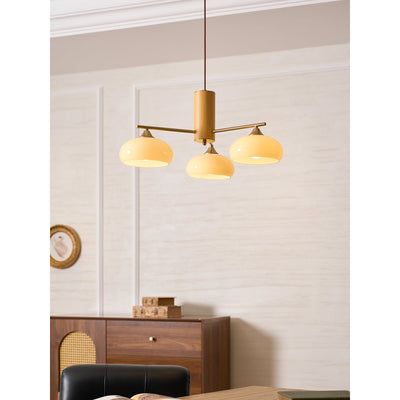 Oakbrook Elliptical Persimmon Chandelier
