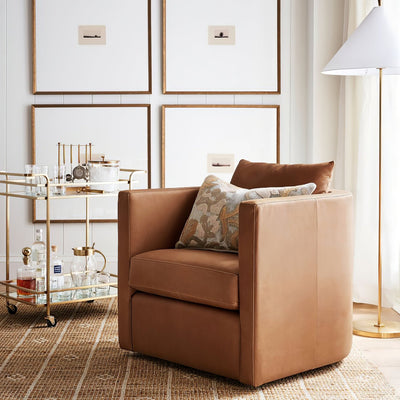 Urath Minimalist Brass Floor Lamp