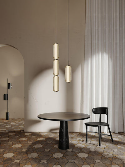 Cylindra Modern Glass Pendant Lamp