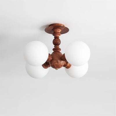 Elmora Vintage-Inspired Ceiling Lamp - Neutral Decor