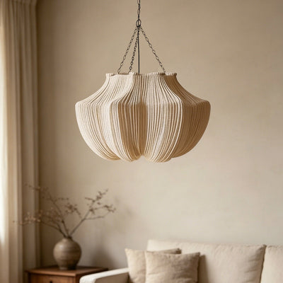 Westmere Pleated Fabric Chandelier