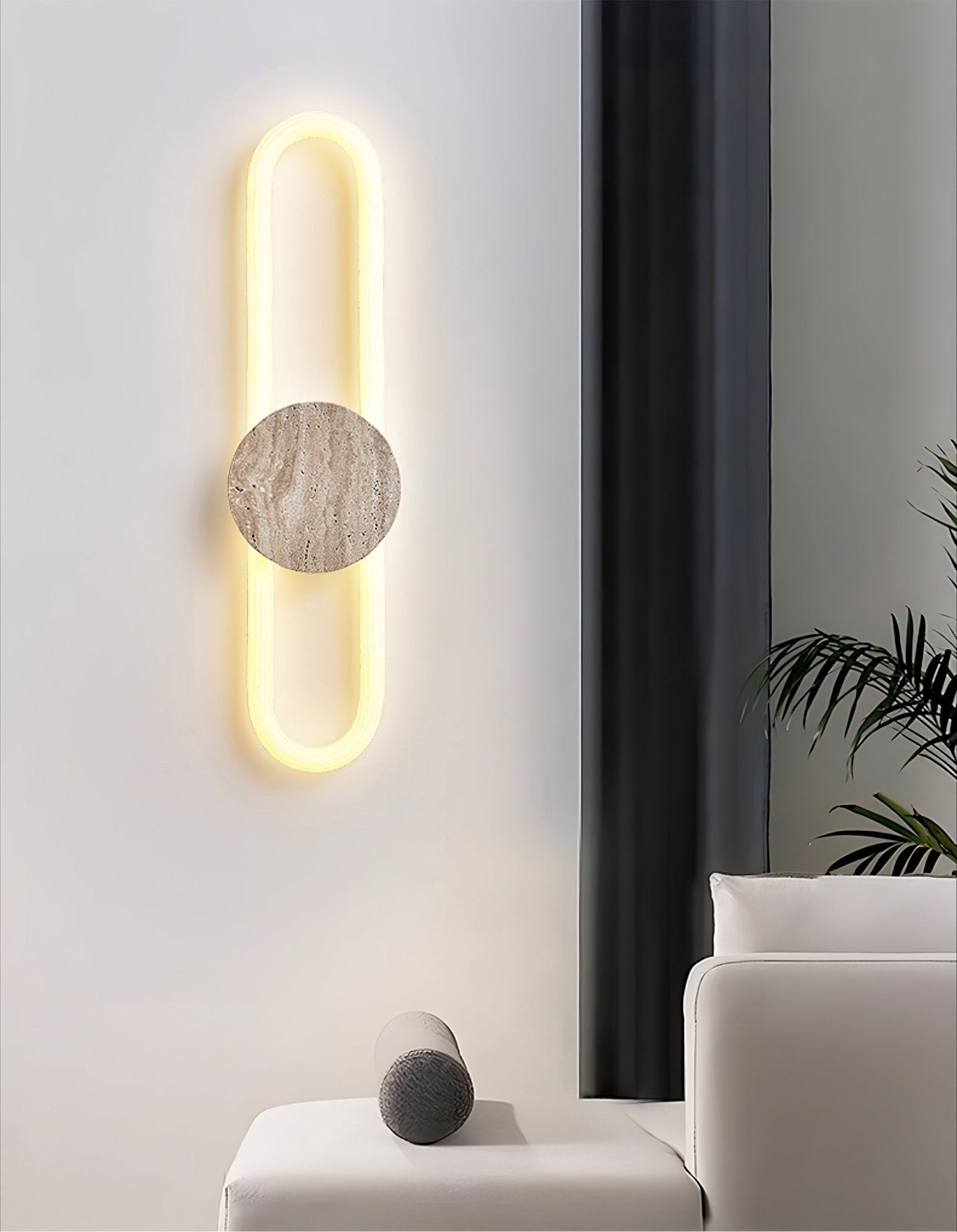 Mysolel Travertine Wall Light