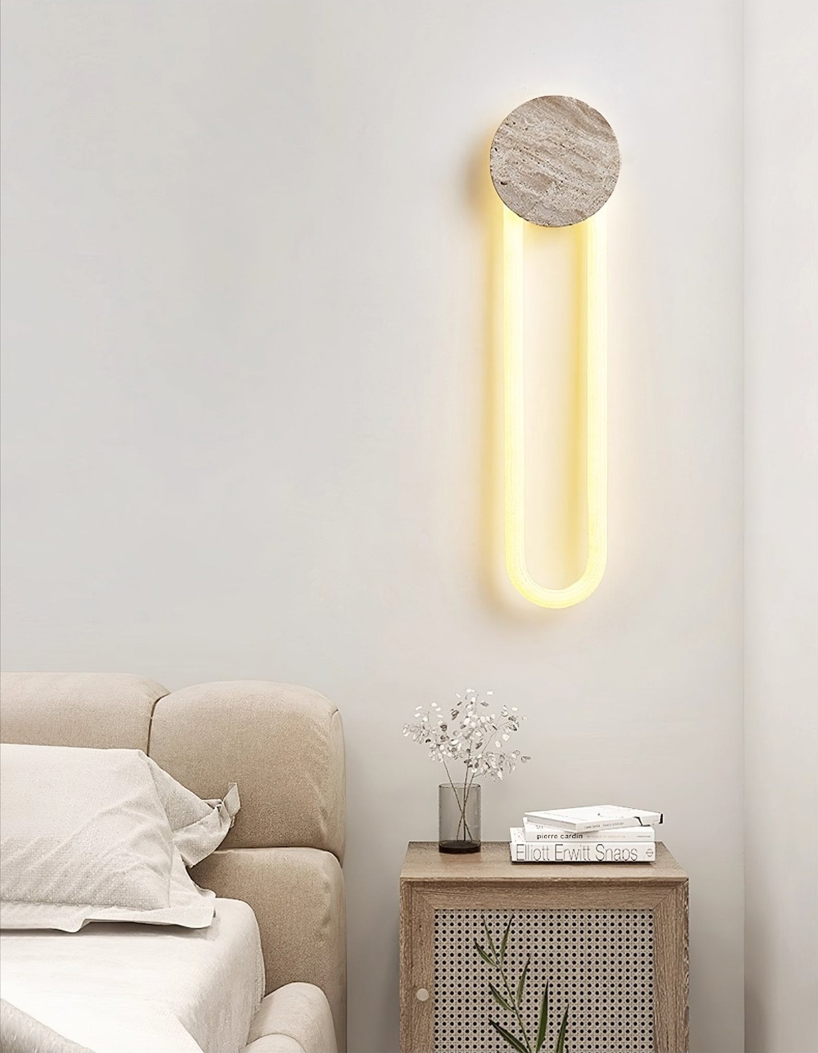 Mysolel Travertine Wall Light