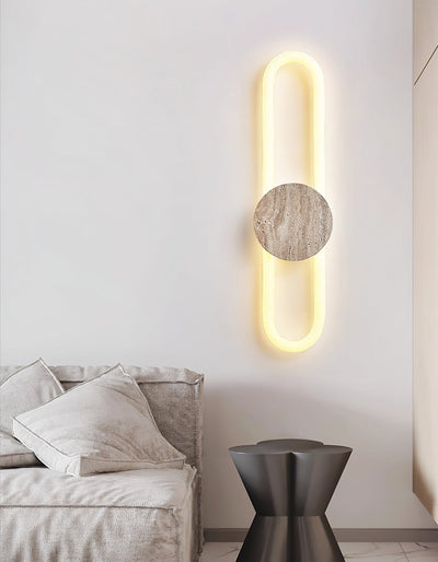 Mysolel Travertine Wall Light