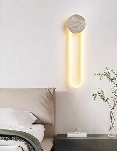 Mysolel Travertine Wall Light