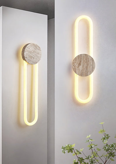 Mysolel Travertine Wall Light