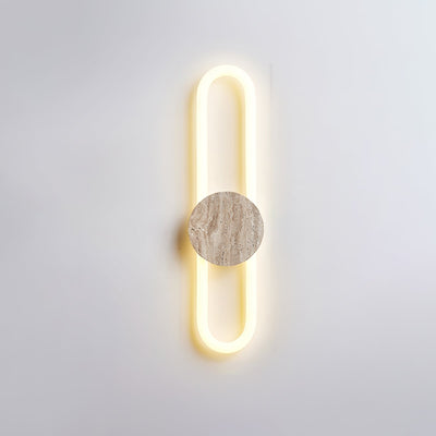 Mysolel Travertine Wall Light