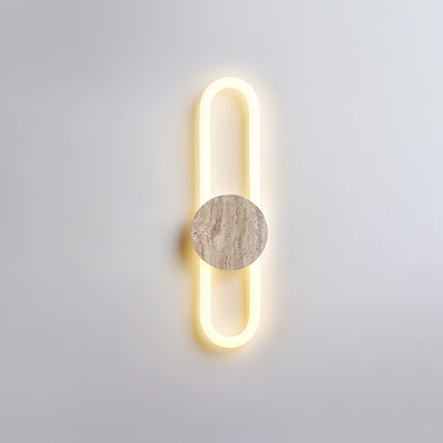 Mysolel Travertine Wall Light