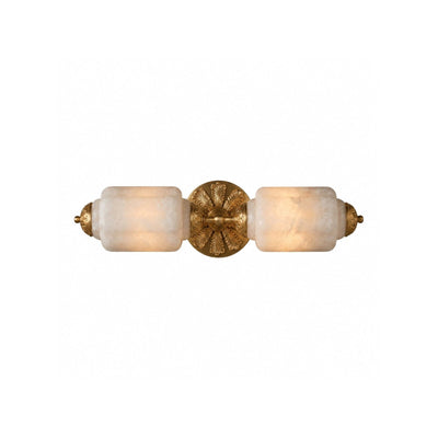 Marstone Scallop Alabaster Indoor Wall Light