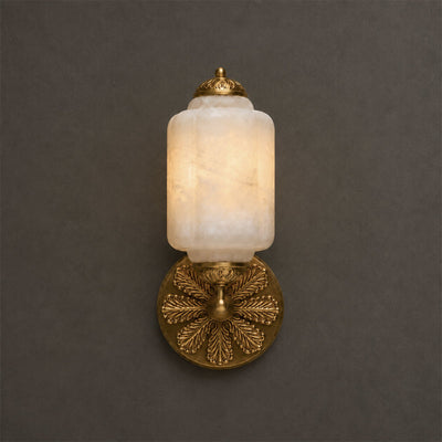 Marstone Scallop Alabaster Indoor Wall Light